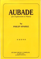 Sparke Aubade Treble Clef Trombone/piano Sheet Music Songbook