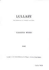 Wood Lullaby Euphonium Sheet Music Songbook