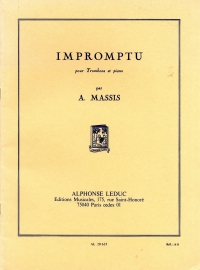 Massis Impromptu Trombone Sheet Music Songbook
