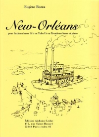 Bozza New Orleans Bass Trombone Sheet Music Songbook