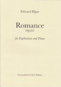 Elgar Romance Bb Euphonium Bass And Treble Clef Sheet Music Songbook