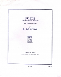 Guide Suite Trombone Sheet Music Songbook