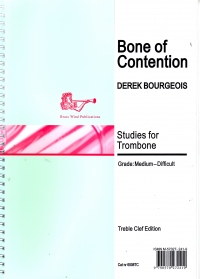 Bourgeois Bone Of Contention Trombone Treble Clef Sheet Music Songbook