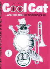Cool Cat & Friends (scene 1) Treble Clef Trombone Sheet Music Songbook