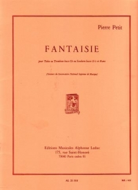 Petit Fantasie Bass Trombone Sheet Music Songbook