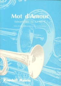 Elgar Mot Damour Op13 No1 Arr Wilson Trombone Sheet Music Songbook