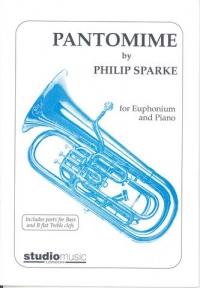 Sparke Pantomime Baritone/euphonium & Piano Sheet Music Songbook