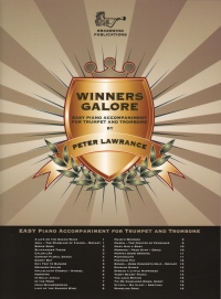 Winners Galore Piano Accomps Trumpet & Trombone Sheet Music Songbook