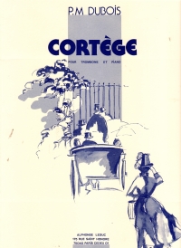 Dubois Cortege Trombone & Piano Sheet Music Songbook