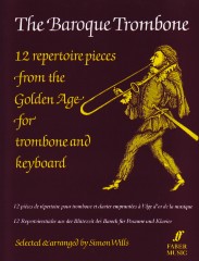 Baroque Trombone 12 Repertoire Pieces Bass/tenor Sheet Music Songbook