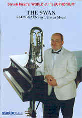 Saint-saens Swan Arr Mead For Euphonium & Piano Sheet Music Songbook