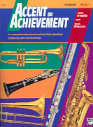 Accent On Achievement 1 Trombone Book Bass Clef Sheet Music Songbook