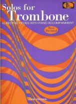 Solos For Trombone Bass Clef Trombone & Piano Sheet Music Songbook