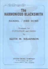 Handel/hume Harmonious Blacksmith Trombone Sheet Music Songbook