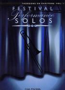 Festival Performance Solos Trombone/baritone Vol 1 Sheet Music Songbook