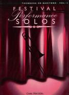 Festival Performance Solos Trombone/baritone Vol 2 Sheet Music Songbook