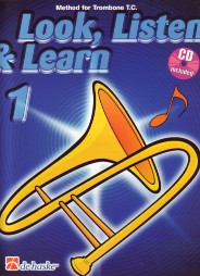 Look Listen & Learn 1 Method For Trombone Tc & Cd Sheet Music Songbook