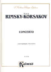 Rimsky-korsakov Concerto Trombone & Piano Sheet Music Songbook