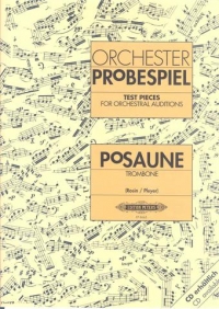 Test Pieces For Orchestral Auditions Trombone Sheet Music Songbook