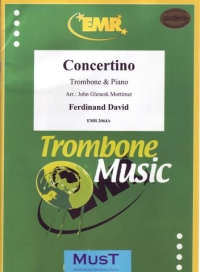 David Concertino Trombone & Piano Sheet Music Songbook