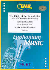 Rimsky-korsakov Flight Of The Bumble Bee Euph/pno Sheet Music Songbook