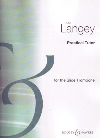 Langey Practical Tutor Trombone Bass Clef Sheet Music Songbook