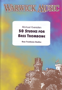 50 Studies For Bass Trombone Eversden Sheet Music Songbook