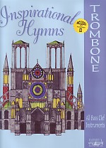Inspirational Hymns Trombone Bass Clef Book & Cd Sheet Music Songbook