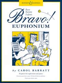 Bravo Euphonium Barratt Bass & Treble Trombone Sheet Music Songbook