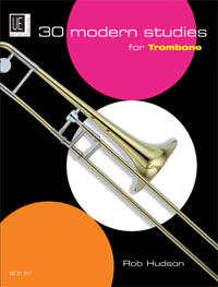 30 Modern Studies Trombone Hudson Sheet Music Songbook