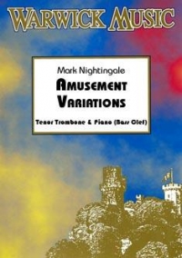 Nightingale Amusement Variations Trb/pf Bass Clef Sheet Music Songbook