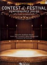 Contest & Festival Performance Solos Trombone + Cd Sheet Music Songbook