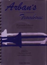 Arban Famous Method For Trombone Platinum Ed Bk Cd Sheet Music Songbook