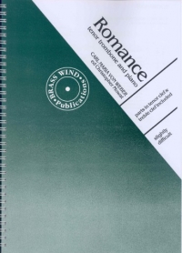 Weber Romance Trombone Tenor & Treble Clefs +piano Sheet Music Songbook