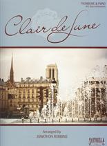 Debussy Clair De Lune Trombone & Piano Sheet Music Songbook