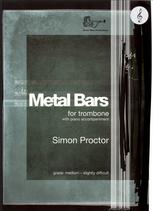 Metal Bars Proctor Trombone/piano Treble Clef Sheet Music Songbook