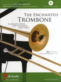 Vizzutti Enchanted Trombone Bass Clef Book & Cd Sheet Music Songbook