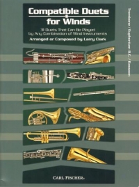 Compatible Duets For Winds Trombone & Bass Clef Sheet Music Songbook