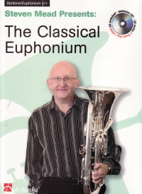 Classical Euphonium Mead Bass/treble Book & Cd Sheet Music Songbook