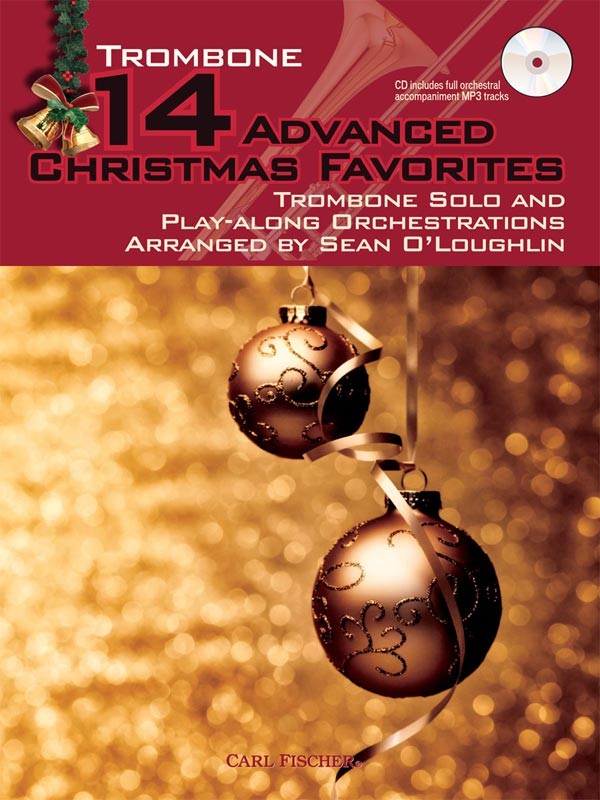 14 Advanced Christmas Favorites Trombone + Cd Sheet Music Songbook