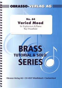 Woodfield Varied Mood Euphonium & Piano Sheet Music Songbook