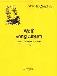 Wolf Song Album Book 1 Trombone & Piano Connell Sheet Music Songbook