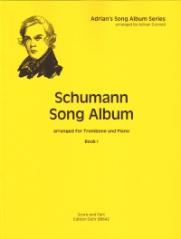 Schumann Song Album Book 1 Trombone & Piano Connel Sheet Music Songbook