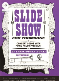 Slide Show For Trombone Mowat Bass Clef + Cd Sheet Music Songbook