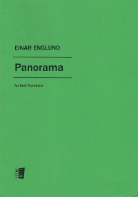 Englund Panorama   Solo Trombone Sheet Music Songbook