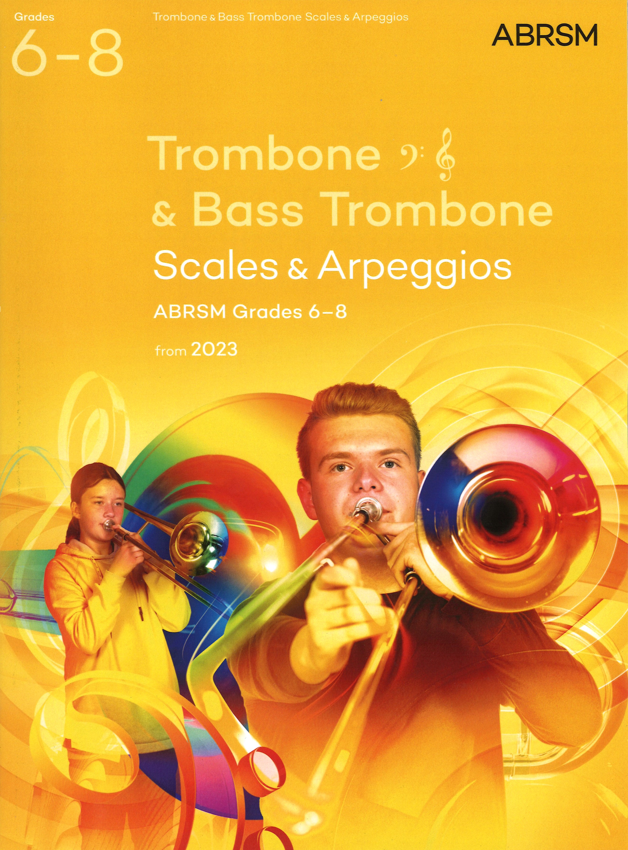 Scales & Arpeggios Trombone & Bass Trom 6-8 23 Ab Sheet Music Songbook