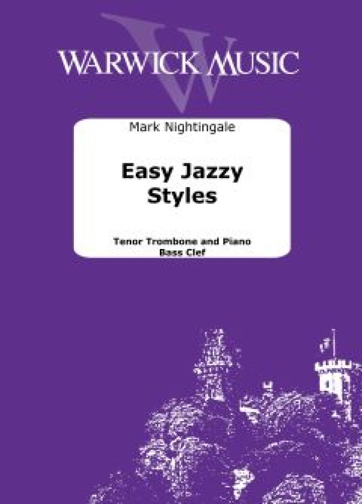 Easy Jazzy Styles Tenor Trombone Bass Clef+ Sheet Music Songbook