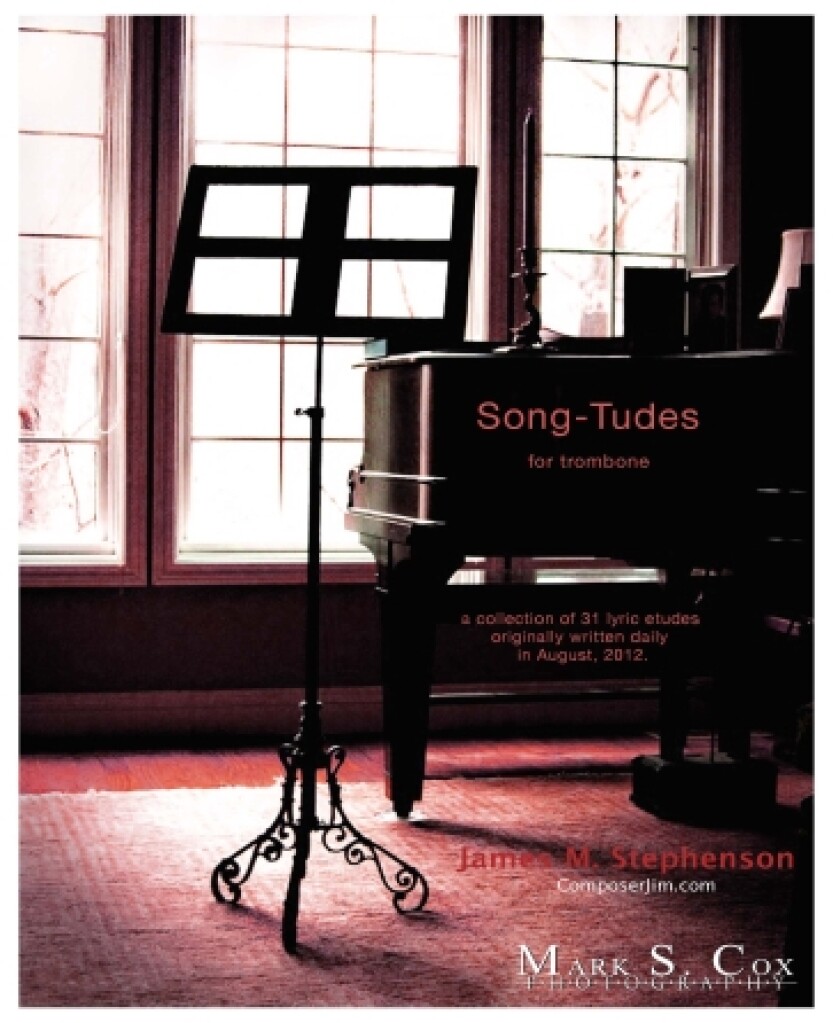 Stephenson Song-tudes 31 Lyric Etudes Trombone Sheet Music Songbook