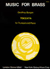 Burgon Toccata Trumpet & Piano Sheet Music Songbook