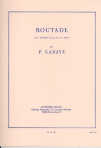 Gabaye Boutade Trumpet Sheet Music Songbook